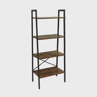 Furnilux - Staande boekenkast - Ladderrek met 4 niveaus - Metaal