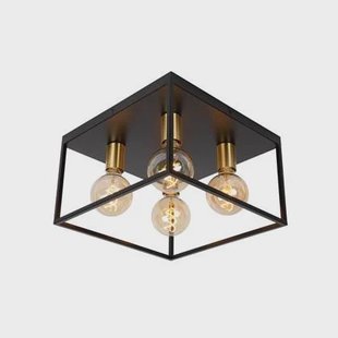 Lucide RUBEN Plafonnière - Zwart