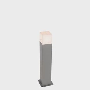 QAZQA Moderne staande buitenlamp grijs 50 cm IP44 - Denmark QAZQA Moderne staande buitenlamp grijs 50 cm IP44 - Denmark