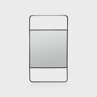 vtwonen Spiegel in Frame - Zwart - 105x60cm