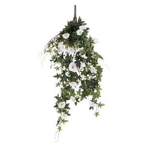Mica Decorations Petunia Kunst Hangplant - H80 x Ø20 cm - Crème Mica Decorations Petunia Kunst Hangplant - H80 x Ø20 cm - Crème