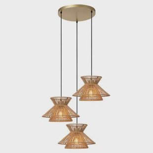 Lucide TASMAN Hanglamp - Naturel