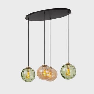 Lucide MONSARAZ Hanglamp - Groen