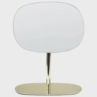 Beliani - CHARENTE - Tafel spiegel - Goud - Metaal