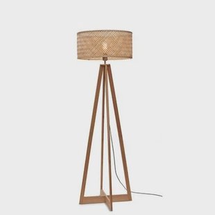 GOOD&MOJO Vloerlamp Java - Bamboe - 50x50x145cm
