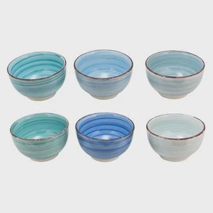 Cookinglife Soepkommen | Kommen Delice Blue ø 14 cm - 6 stuks