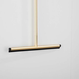 Vloerwisser BWS Academy 120 cm Geborsteld Messing