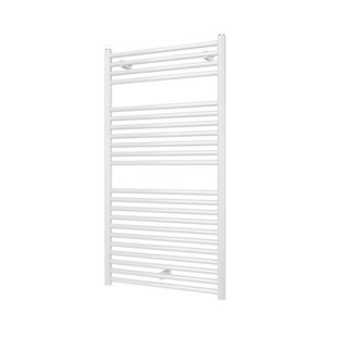 Plieger Vulcano EL elektrische radiator - Nexus zonder thermostaat - 111.1x60cm - 600 watt - wit 1317066