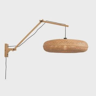 GOOD&MOJO Wandlamp Palawan - Bamboe - 105x60x55cm