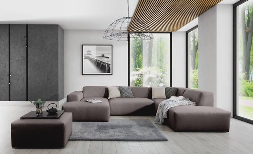 U-bank Nina rechts ribstof | NADUVI Collection