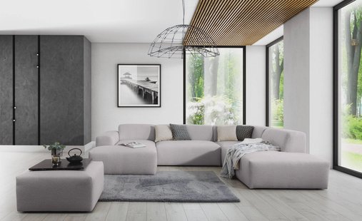 U-bank Nina rechts ribstof | NADUVI Collection