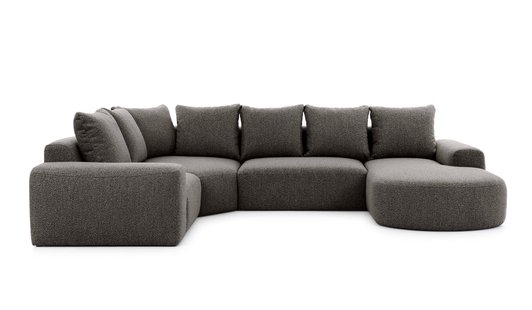 U-bank Arrezzo rechts bouclé | NADUVI Collection