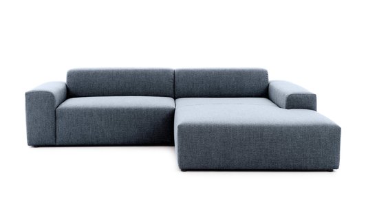 Hoekslaapbank Nina rechts ribstof | NADUVI Collection