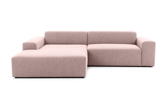 Hoekslaapbank Nina links ribstof | NADUVI Collection