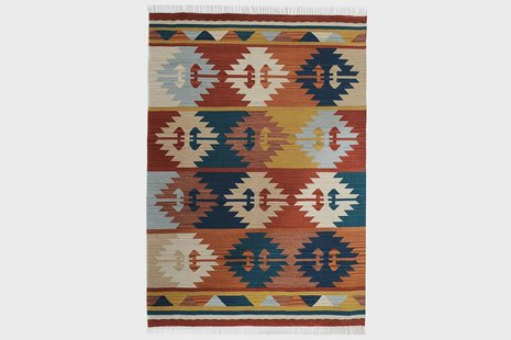 Vloerkleed Kilim Classic Laagpolig wol | Bakero