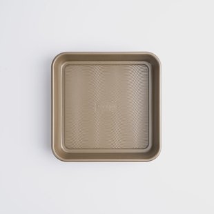 Cuisipro bakvorm vierkant - met keramische anti-aanbaklaag - 24 x 24 x 5 cm