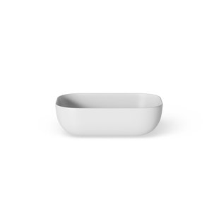 Looox sink collection opzet waskom rechthoekig 45x32,5cm matt white WWK4532MW