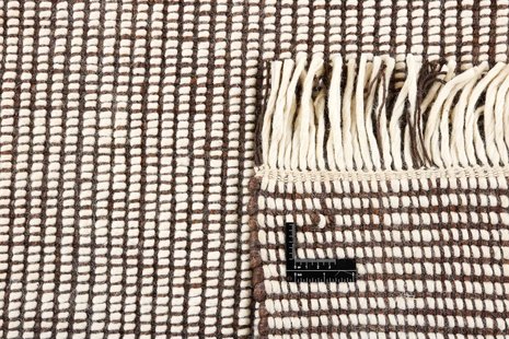 MOMO Rugs - Nordic Flair Brown white - 60x90 cm Vloerkleed