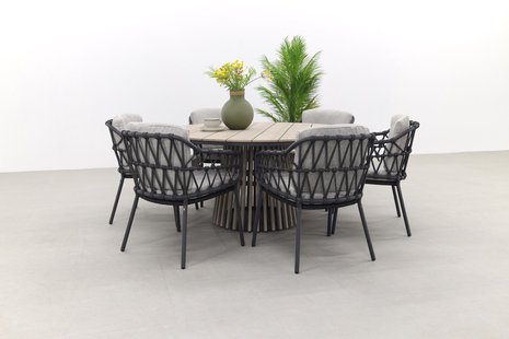 4SO Calpi/GI Trinxa ronde tuinset - 148 cm. 4SO Calpi/GI Trinxa ronde tuinset - 148 cm.