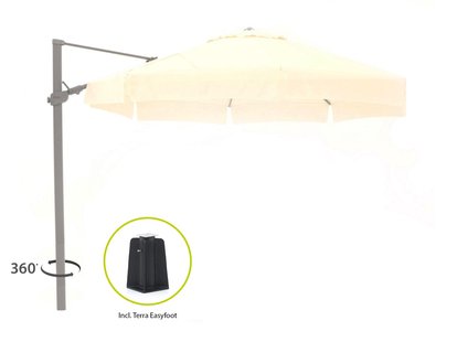 Shadowline Miami zweefparasol ø 350cm - Laagste prijsgarantie!