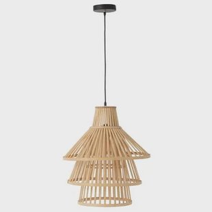 J-Line hanglamp Lagen - hout - naturel - large