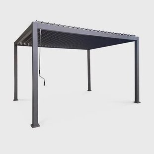 sweeek - Pergola met lamellendak, 3x4m
