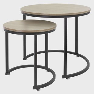 Set van 2 bijzettafel Gianni |