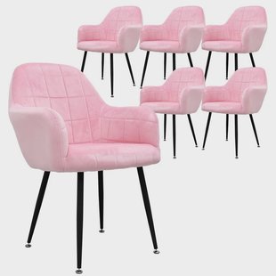 Set van 6 eetkamerstoelen Gereald | ECD Germany Set van 6 eetkamerstoelen Gereald | ECD Germany
