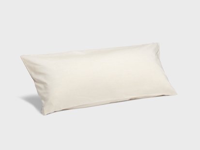 Yumeko Kussensloop katoen TENCEL™ latte chambray 40x80 60% biologisch katoen, 40% TENCEL™