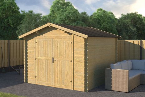 Kolomkast Sanimar Sevilla Omkeerbaar Wit 160 x 40 x 35 cm