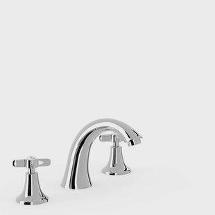 Wastafelmengkraan Tres Clasic Gebogen 2 Grepen Chroom