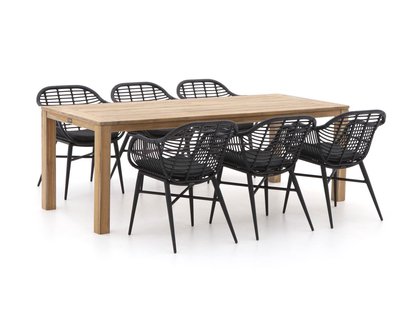 Intenso Azora/ROUGH-S 220cm dining tuinset 7-delig - Laagste prijsgarantie!