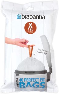 Brabantia - Perfect Fit afvalzakken X - 10/12 liter