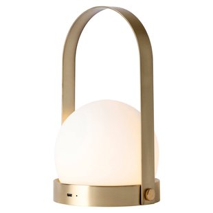 Audo Copenhagen Audo Carrie LED sfeerlamp, oplaadbaar, messing