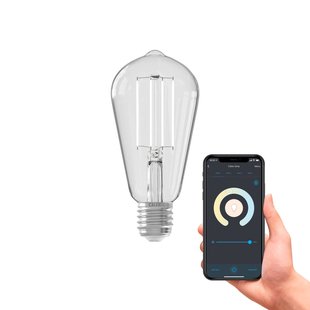 Calex Smart E27 ST64 LED 7W filament 1800-3000K Calex Smart E27 ST64 LED 7W filament 1800-3000K