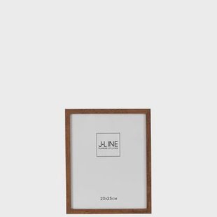 J-Line fotolijst Basic - hout - donkerbruin - medium - 2 stuks J-Line fotolijst Basic - hout - donkerbruin - medium - 2 stuks