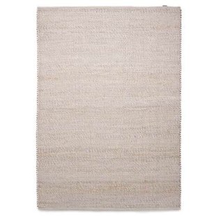 Nordic Weavers Wollen vloerkleed Lett - wit|beige - 250x340 cm