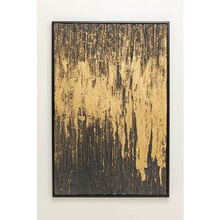 Schilderij Abstract zwart 80x120cm Kare Design Schilderij Abstract zwart 80x120cm Kare Design