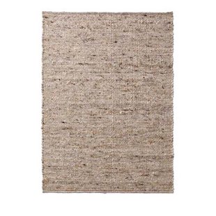 Tapeso Wollen vloerkleed handweef Oslo - beige|crème - 250x340 cm Tapeso Wollen vloerkleed handweef Oslo - beige|crème - 250x340 cm