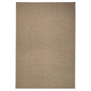 Tapeso Laagpolig vloerkleed Lush - beige - 100x200 cm