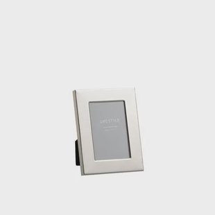 J-Line Fotolijst - Fotokader Brede Boord 10x15 Metaal Zilver S