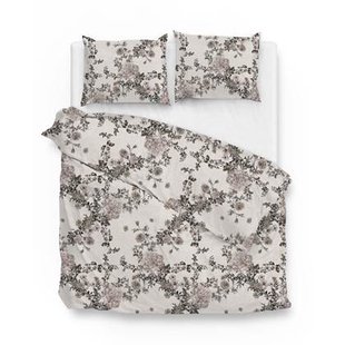 Zo Home Dekbedovertrek Katoen Ruffina - taupe