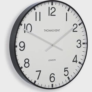 Countryfield Klok Clocksmith S Ø30CM Wit|Zwart