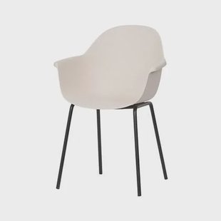 Lisomme Dorian tuinstoel gerecycled bamboe créme