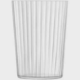L.S.A. - Gio Line Tumbler Glas 560 ml Set van 4 Stuks L.S.A. - Gio Line Tumbler Glas 560 ml Set van 4 Stuks
