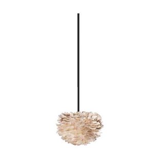 Umage Eos Micro hanglamp light brown - met koordset zwart - Ø 22 cm Umage Eos Micro hanglamp light brown - met koordset zwart - Ø 22 cm