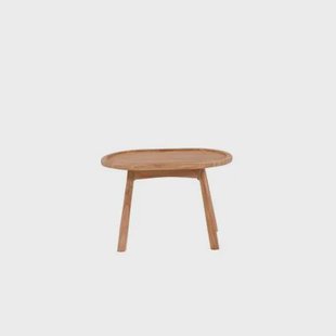 Fjôrd - Bijzettafel Naturel Teakhout - 60x40x40cm - Bohol