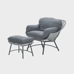 Tuinstoel Logan met bijzettafel | Garden Impressions