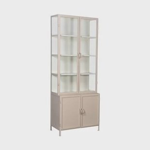 New Routz Detroit Vitrinekast B 95 cm - Zand New Routz Detroit Vitrinekast B 95 cm - Zand