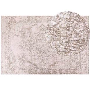 Beliani - MATARIM - Vloerkleed - Roze - 200 x 300 cm - Katoen Beliani - MATARIM - Vloerkleed - Roze - 200 x 300 cm - Katoen